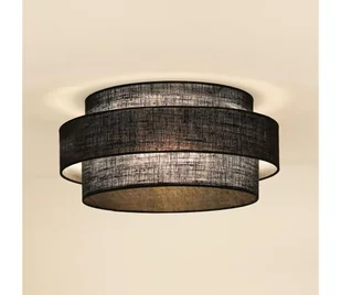 Brilagi - Plafon SPACE YUTE 1xE27/15W/230V śr. 50 cm czarny - Lampy sufitowe - miniaturka - grafika 1