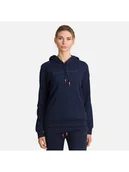 Bluzy damskie - Bluza Rossignol W Logo Sweat Hood Ft granatowy L - miniaturka - grafika 1