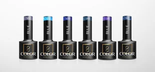 OCHO NAILS Lakier hybrydowy blue 507 -5 g - Lakiery hybrydowe - miniaturka - grafika 5