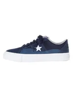 Trampki damskie - Converse Skórzane sneakersy "Converse x Alltimers One Star Pro" w kolorze granatowym - miniaturka - grafika 1
