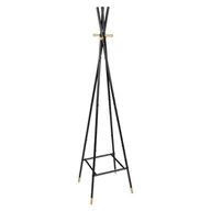 Wieszaki i stojaki - Czarny metalowy wieszak Loft – Wenko - miniaturka - grafika 1