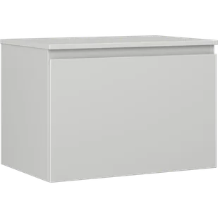 Mexen Orio szafka łazienkowa podumywalkowa 70 cm z blatem, 1 szuflada, szara mat - 91A10-07047-1-BFC62 - Szafki łazienkowe - miniaturka - grafika 1