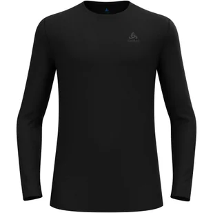 Koszulka termoaktywna z długim rękawem męska ODLO Merino 160 BL Top Crew Neck - Koszulki męskie - miniaturka - grafika 1