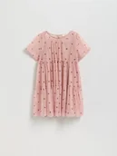 Sukienki i spódniczki dla dziewczynek - Reserved - Tiulowa sukienka - kremowy - miniaturka - grafika 1