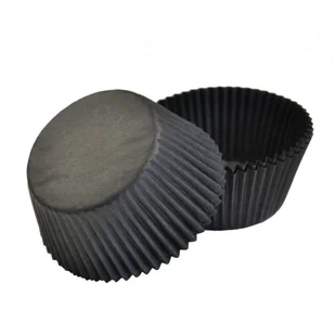 Foremki Papilotki 50X30 Mm Czarne 100 Szt - Formy do ciast - miniaturka - grafika 1