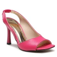 Sandały damskie - Sandały Karino 4562/152 Różowy - miniaturka - grafika 1