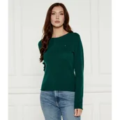 Swetry damskie - Tommy Hilfiger Wełniany sweter | Regular Fit - miniaturka - grafika 1