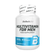 Witaminy i minerały - BioTech Multivitamin for Men 60tab. Multiwitaminy dla mężczyzn - miniaturka - grafika 1