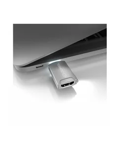 TERRATEC TERRATEC TERRATEC TERRATEC TERRATEC ADAPTER USB C12 USB-C - HDMI SZARY (306704)  (306704) - Kable komputerowe i do monitorów - miniaturka - grafika 1