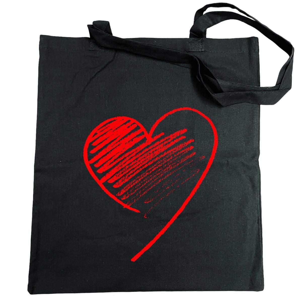 Walentynki Torba na zakupy nadruk Czerwone Serce