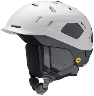 SMITH NEXUS MIPS Matte White / Slate 2023 - Kaski narciarskie - miniaturka - grafika 1