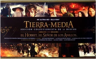 Śródziemie. Kompletna Kolekcja: Hobbit Trylogia | Władca Pierścieni Trylogia - Fantasy Blu-Ray - miniaturka - grafika 1