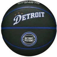 Koszykówka - Wilson NBA Team City Collector Detroit Pistons Ball WZ4016409ID, unisex, piłki do koszykówki, Czarne - miniaturka - grafika 1