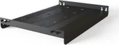 Akcesoria do monitoringu - SCHROFF Półka Varistar 19'', stacjonarna, 75 kg, RAL 7021, 600W 500D - miniaturka - grafika 1