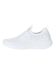 Skechers Slippersy "Ultra Flex 3.0" w kolorze białym - Kapcie damskie - miniaturka - grafika 1
