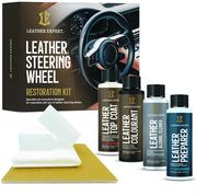 Kosmetyki samochodowe - Leather Expert Steering Wheel Kit Black - miniaturka - grafika 1