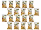 Desery dla dzieci - Loopea's chrupki z soczewicy o smaku papryki ZESTAW 20 x 50 g - miniaturka - grafika 1