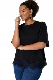 TRENDYOL CZARNA BLUZKA Z BAWEŁNY Z KORONKOWYM DOŁEM PLUS SIZE 46 5_A - Bluzki damskie TRENDYOL CZARNA BLUZKA Z BAWEŁNY Z KORONKOWYM DOŁEM PLUS SIZE 46 5_A - Bluzki damskie - miniaturka - grafika 1