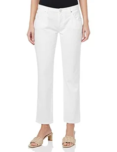 Pinko Shakira Slim Bull Stretch Dżinsy damskie, Z04_biały Brill., 24 - Spodnie damskie - miniaturka - grafika 1