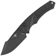 Noże - Nóż automatyczny Heretic Pariah Auto Black Aluminium, Black Cerakote MagnaCut by Tony Marfione Jr. - miniaturka - grafika 1