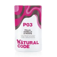 Mokra karma dla kotów - Natural Code P03 Kurczak Z Jagnięciną I Ziemniakami - Mokra Karma Dla Kota - Saszetka 70G - miniaturka - grafika 1