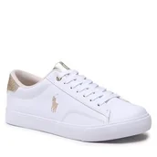 Trampki damskie - Tenisówki Polo Ralph Lauren Theron V RF104098 Biały - miniaturka - grafika 1