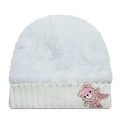 Czapki dla dzieci - Czapka United Colors Of Benetton 6U87B42ER Biały - miniaturka - grafika 1