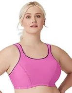 Biustonosze - Glamorise Biustonosz sportowy damski, róża, 105G - miniaturka - grafika 1