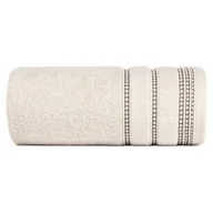 Ręczniki - Eurofirany B.B. CHOCZYŃSCY SPÓŁKA JAWNA Ręcznik 70 x 140 Amanda 02 500GSM Beż 1227054 - miniaturka - grafika 1