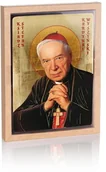 Ikony i obrazy sakralne - Ikona religijna Ksiądz Stefan Kardynał Wyszyński - miniaturka - grafika 1