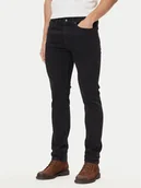 Spodnie męskie - Mustang Jeansy Frisco 1016792 4000 Czarny Skin Fit - miniaturka - grafika 1