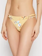 Stroje kąpielowe - Roxy Dół od bikini Lahaina Bay ERJX403888 Żółty - miniaturka - grafika 1