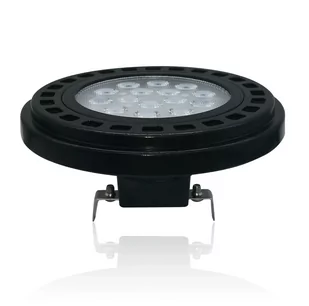 Oxyled Żarówka PerfectColor AR111 SMD 4000K czarna 892381 892381 - Żarówki LED - miniaturka - grafika 1
