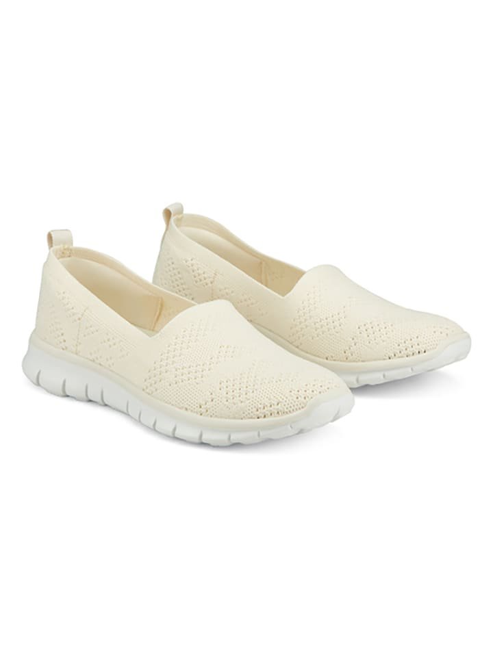 Freyling Slippersy w kolorze beżowym
