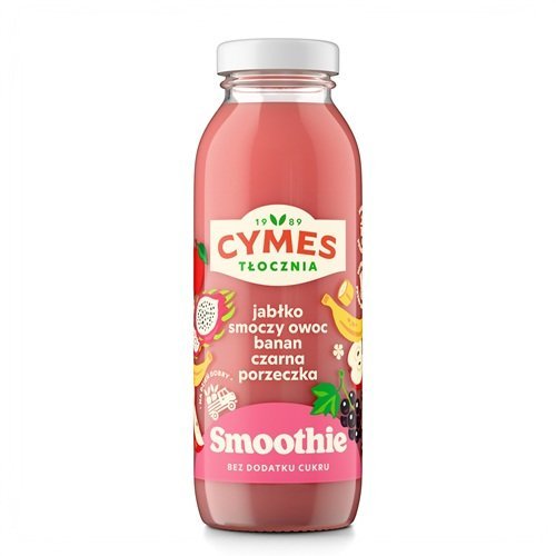 Bracia Sadownicy VC Smoothie Banan Jabłko Smoczy Owoc Czarna Porzeczka 250 ml