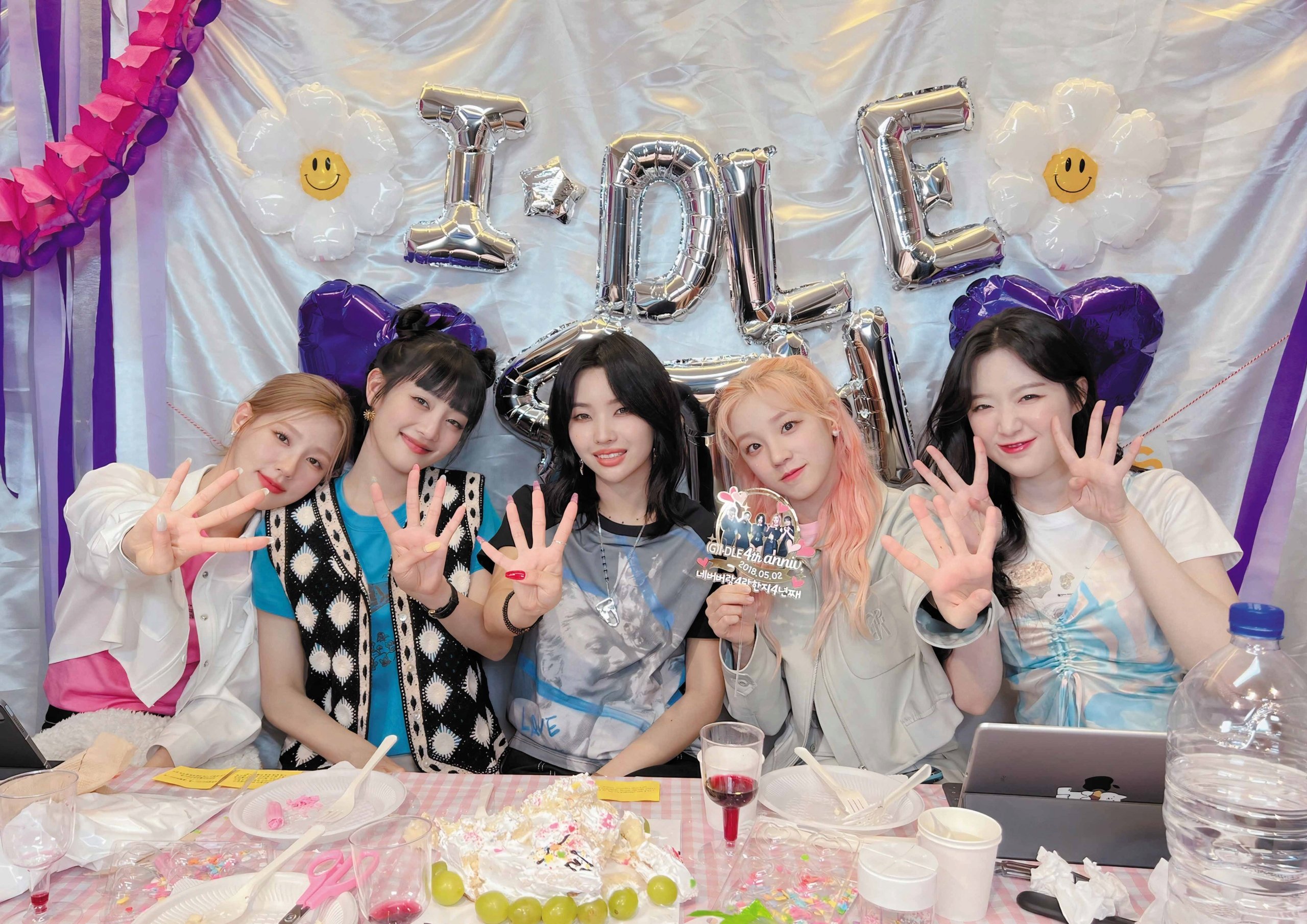 Plakat A1 K-Pop Kpop (g)i-dle Gidle G-Idle Korea Muzyka