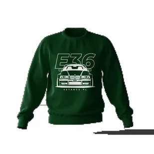 Bluza BMW E36 zielona-M - Odzież do sportów motorowych - miniaturka - grafika 1