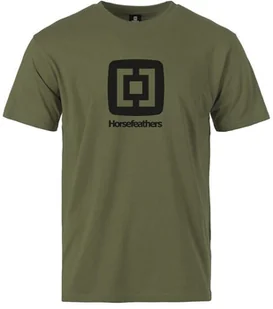 t-shirt HORSEFEATHERS FAIR T-SHIRT Loden Green - Koszulki męskie - miniaturka - grafika 1