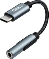 Adaptery i przejściówki - Adapter USB MicroConnect Microconnect MC-AUDIO-USBC adapter kablowy 0,13 m Srebrny - miniaturka - grafika 1