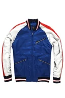 Kurtki męskie - LEE BOMBER JACKET SLIM LIMOGES - miniaturka - grafika 1