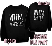Gadżety dla niej i dla niego - Zestaw dla pary 2 bluzy - miniaturka - grafika 1