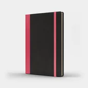 Pedagogika i dydaktyka - Notatnik B5 Pro L kropki czarny/różowy Nowa - miniaturka - grafika 1