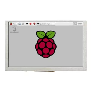 Ekran DPI - LCD IPS 5'' 800x480px dla Raspberry Pi 4B/3B+/3B/Zero - Waveshare 16381 - Podzespoły elektroniczne - miniaturka - grafika 1