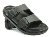 Klapki i japonki damskie - Gumowe klapki damskie z klamrą - Big Star NN274A750, czarne - miniaturka - grafika 1