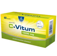 Witaminy i minerały - C-Vitum Witamina C 1000mg 60 Kapsułek - Oleofarm - miniaturka - grafika 1