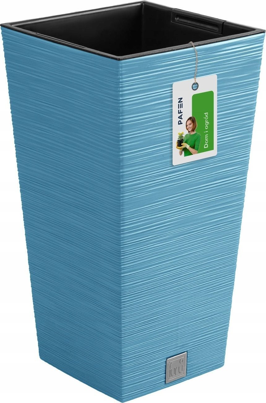 Prosperplast Doniczka na kwiaty Donica Furu DFSH300 Niebieska