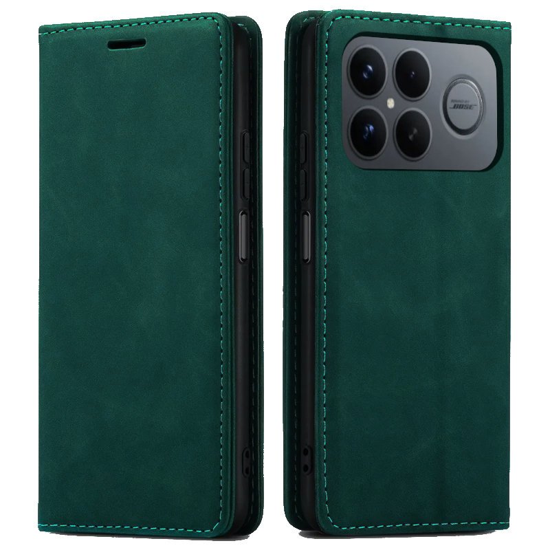 Etui do Poco F8 Ultra 5G PORTFELOWE SKÓRZANE ZAMYKANE NA KLAPKĘ