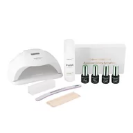 Zestawy do manicure i pedicure - Zestaw startowy do hybryd z lampą LED - miniaturka - grafika 1