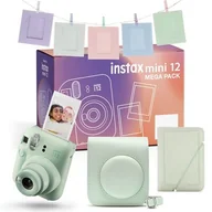Aparaty natychmiastowe - Aparat FUJIFILM Instax mini 12 Zielony zestaw - miniaturka - grafika 1