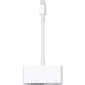 Kable światłowodowe - Apple Przejściówka ze złącza Lightning na VGA MD825ZM/A - miniaturka - grafika 1